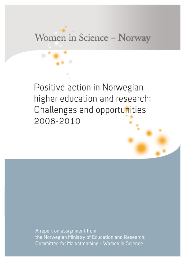 Screenshot of the report Positive action frontpage 