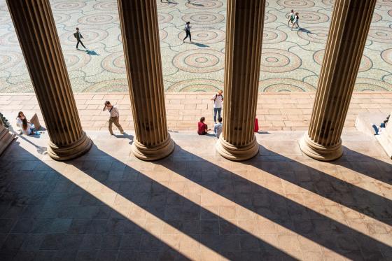 Eksempel p&aring; universitetss&oslash;yler, her Universitetet i Oslo