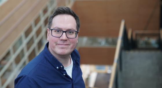 Portrettbilde av Karl Henrik S. Rein&aring;s, leder for Stipendiatorganisasjonene i Norge